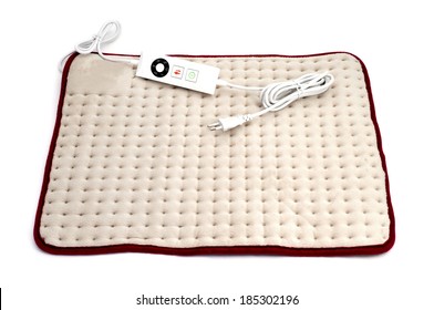 A Heating Pad On A White Background