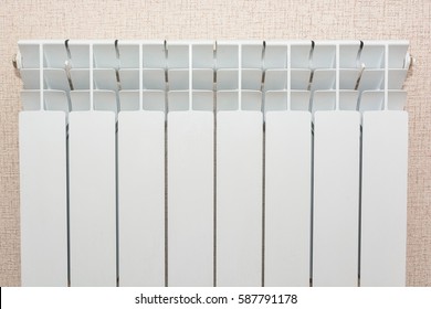 Heating radiator in room