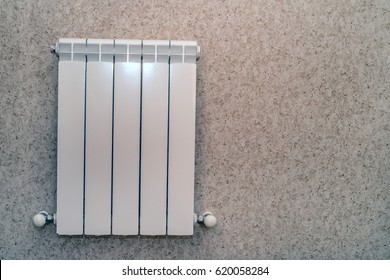 Heating radiator in room