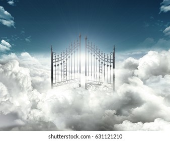 Heaven gate - Shutterstock ID 631121210
