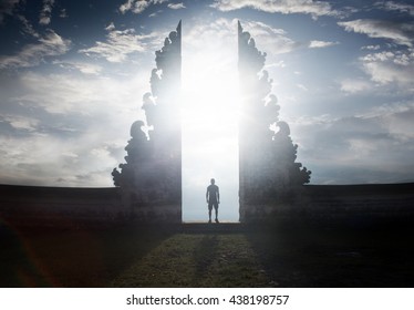 Heaven Gates In Pura Lempuyang ,Bali, Indonesia