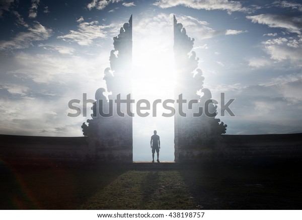 Heaven gates in pura Lempuyang ,Bali, Indonesia