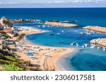 a heavenly view on a beach in Algeria