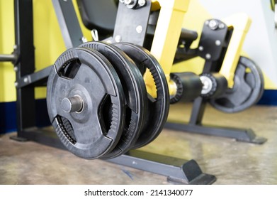 Heavy Barbells On The Floor Of The Gym Studio Copyspace Bodybuilding Weightlifting Fitness Power Strength Endurance Agility Exercise Exercise