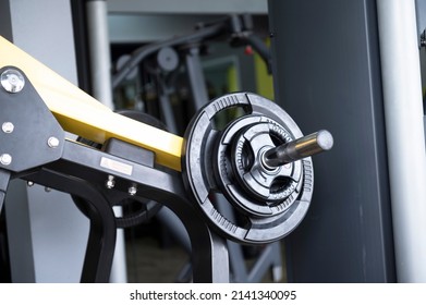 Heavy Barbells On The Floor Of The Gym Studio Copyspace Bodybuilding Weightlifting Fitness Power Strength Endurance Agility Exercise Exercise