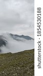 Heavy Clouds rolling over mountain