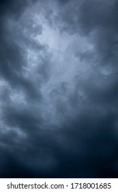 Heavy Dark Clouds Before Or After Storm