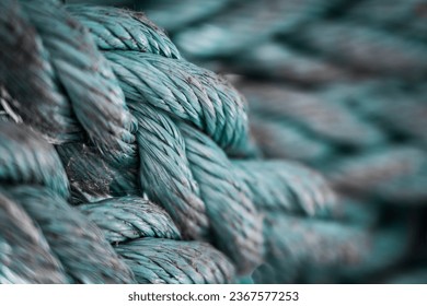 Heavy duty rope on a harbor pier. - Powered by Shutterstock