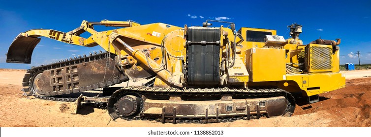 Heavy Equipment Trench Digger