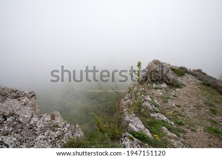 Similar – View from the Rock of Gibraltar across the sea