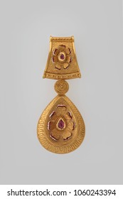 Heavy Gold Ear Ring, Indian Style Jewellery