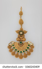 Heavy Gold Ear Ring, Indian Style Jewellery