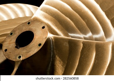 Heavy Industrial Shipbuilding Element Close-up. Industry, Naval Production.