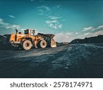 Heavy machine in coal mining