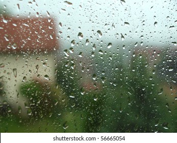 Heavy Rain, View From House Window