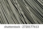 Heavy stack of 12mm ribbed bars. The image conveys the robustness required for structural engineering.