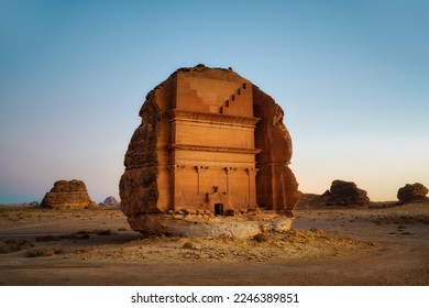 Hegra Alula in Saudi Arabia taken in January 2022 - Shutterstock ID 2246389851