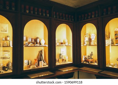 Heidelberg, Germany - June 5, 2019 : Heidelberg Castle Pharmacy Museum