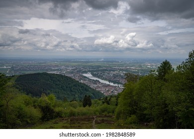 Heidelberg Germany View From Königstuhl 