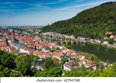 Heidelberg Is An Old Town On The Neckar River In Southwestern Germany, A Popular Destination For University Students And For European Heritage Lovers