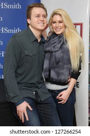 Heidi Montag And Spencer Pratt, Signing At WHSmith At Brent Cross London. 02/02/2013 Picture By: Henry Harris