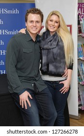 Heidi Montag And Spencer Pratt, Signing At WHSmith At Brent Cross London. 02/02/2013 Picture By: Henry Harris