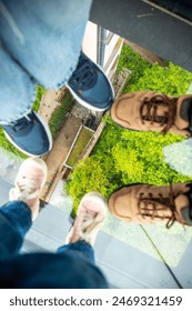 From the height of a glass elevator