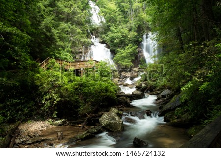Helen, Georgia - Ruby Falls and Blueridge Mountains