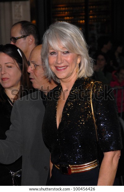 Helen Mirren Tempest Los Angeles Premiere Stock Photo 100456426 ...