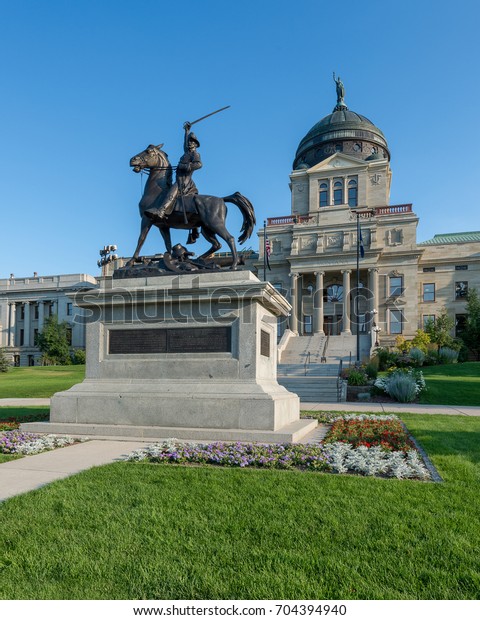 Helena Montana July 19 Statue Thomas Stock Photo 704394940 | Shutterstock