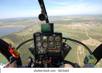 Helicopter Cockpit View