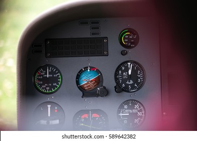 Helicopter dashboard.