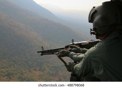 Helicopter Door Gunner