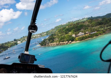 Helicopter Flight - Efate Island, Vanuatu