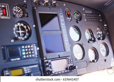 Helicopter Instruments Detail. Aeronautical technology