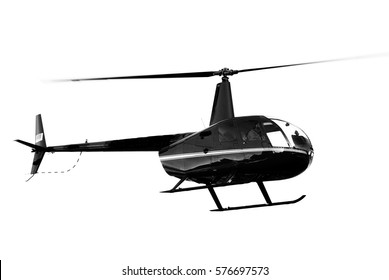 helicopter isolated  - Shutterstock ID 576697573