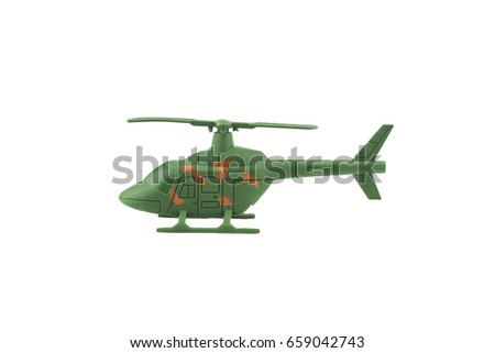 helicopter isolated on white background