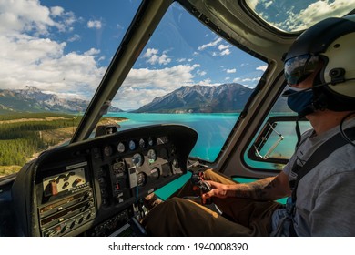 Helicopter Tour - Heli Tour - Banff Jasper National Park - Rocky Mountains - Alberta Canada