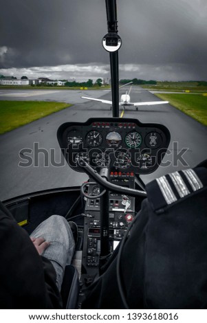 Similar – glider takeoff Cockpit