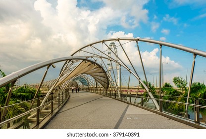 Helix Bridge Of Singapore