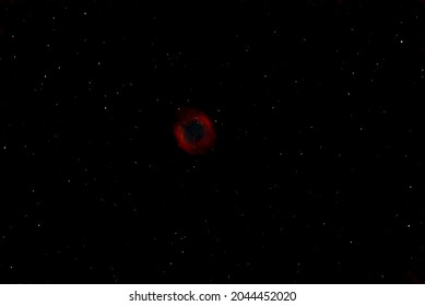 Helix Nebula In The Dark