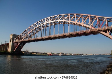 The Hell Gate Bridge Over The River, Astoria, New York