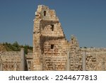 Hellenistic gate in Perge Ancient City in Antalya City, Turkiye