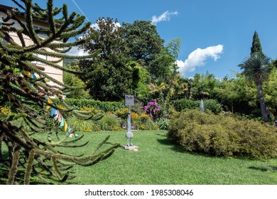 André Heller Botanical Garden. Gardone Riviera (BS), ITALY - August 25, 2020