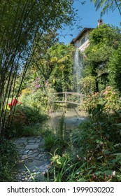 André Heller Botanical Garden. Gardone Riviera (BS), ITALY - August 25, 2020