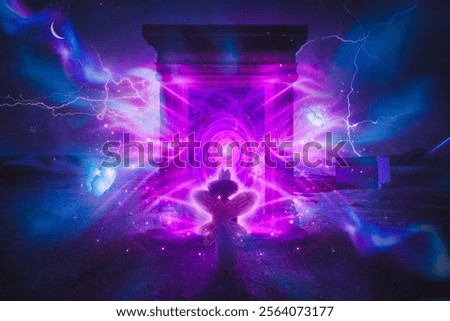 Similar – Image, Stock Photo Quite a few : Purple sunflower