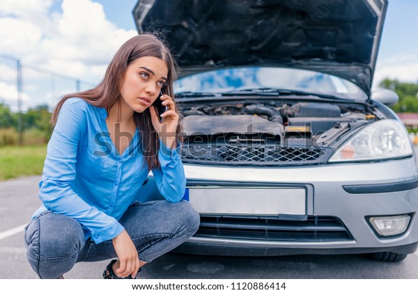 Hello Have Problems My Car Calling Stock Photo Edit Now