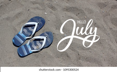 Hello July の画像 写真素材 ベクター画像 Shutterstock