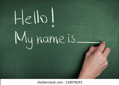 Hello, My Name Is...