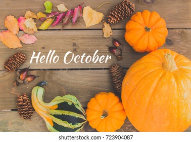 Hello October Sign On Board